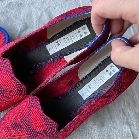 EUC Rothy’s Retired Red Camo Loafer 8 - Picture 5 of 5